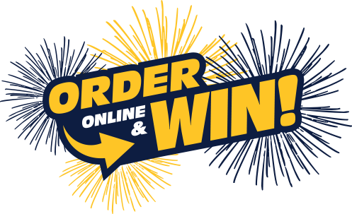 Order online and win!